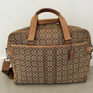 Vintage Coach Hudson commuter briefcase bag